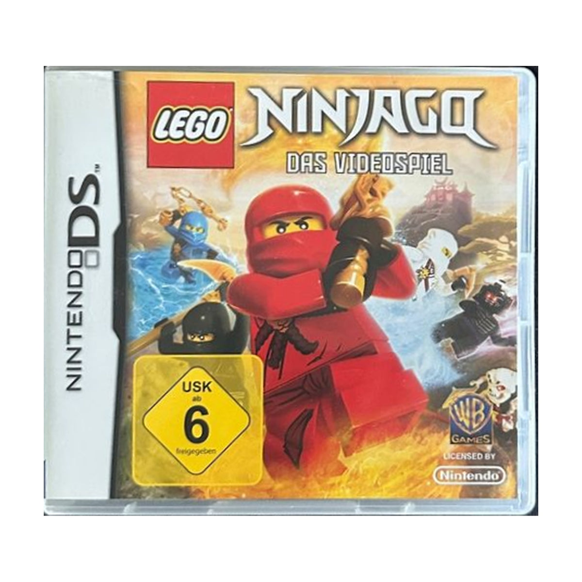 LEGO Ninjago: Das Videospiel - Nintendo DS Spiel – freigestelltes Hauptbild