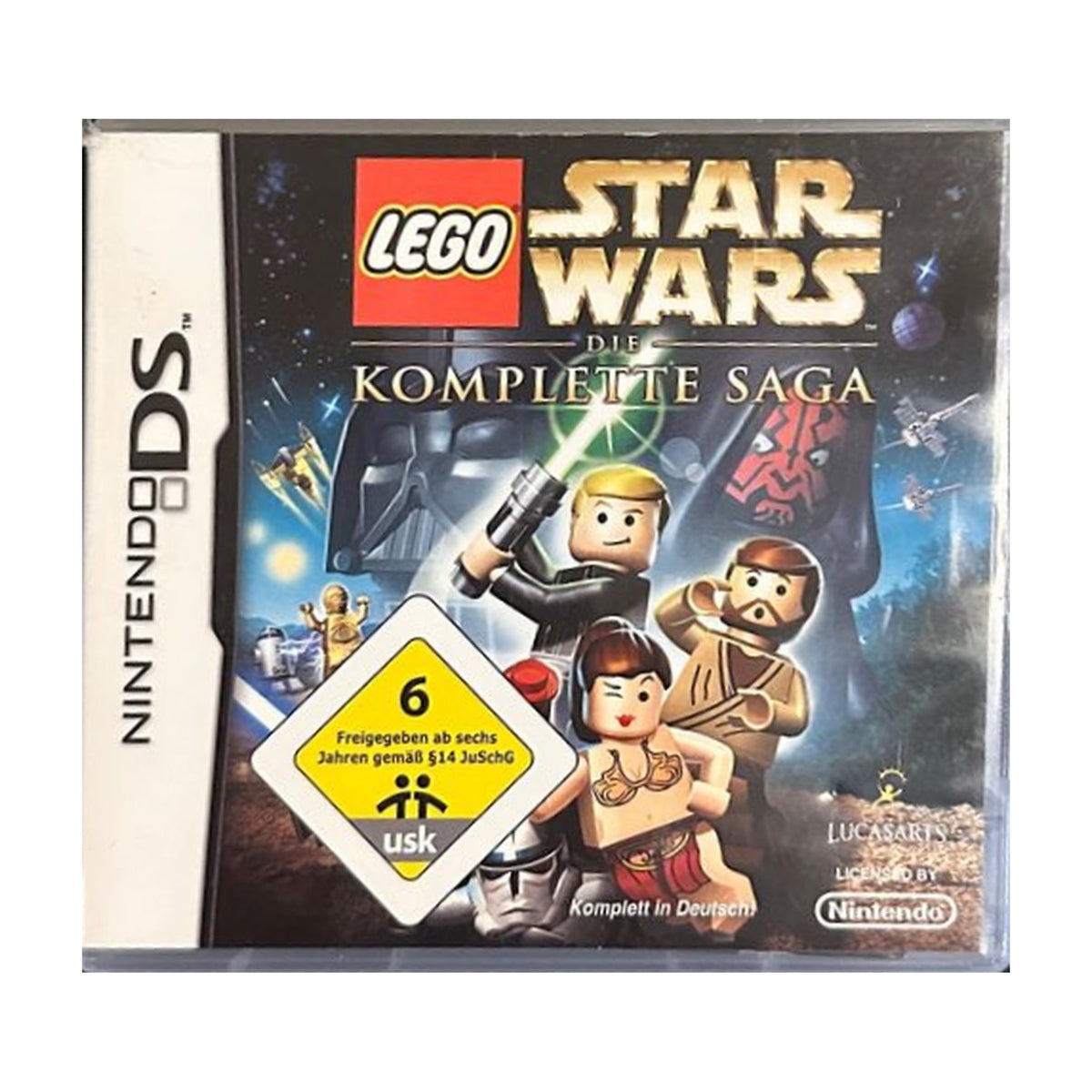LEGO Star Wars: Die komplette Saga - Nintendo DS Spiel – freigestelltes Hauptbild