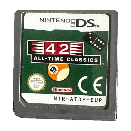 42 All-Time Classics - Nintendo DS Spiel – freigestelltes Hauptbild