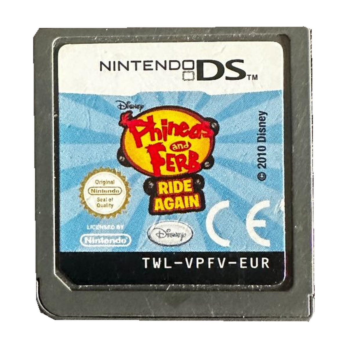 Phineas und Ferb Volle Fahrt - Nintendo DS Spiel – freigestelltes Hauptbild