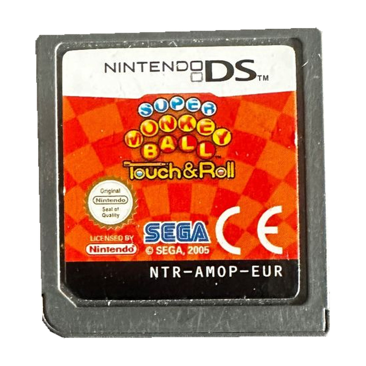 Super Monkey Ball: Touch & Roll - Nintendo DS Spiel – freigestelltes Hauptbild