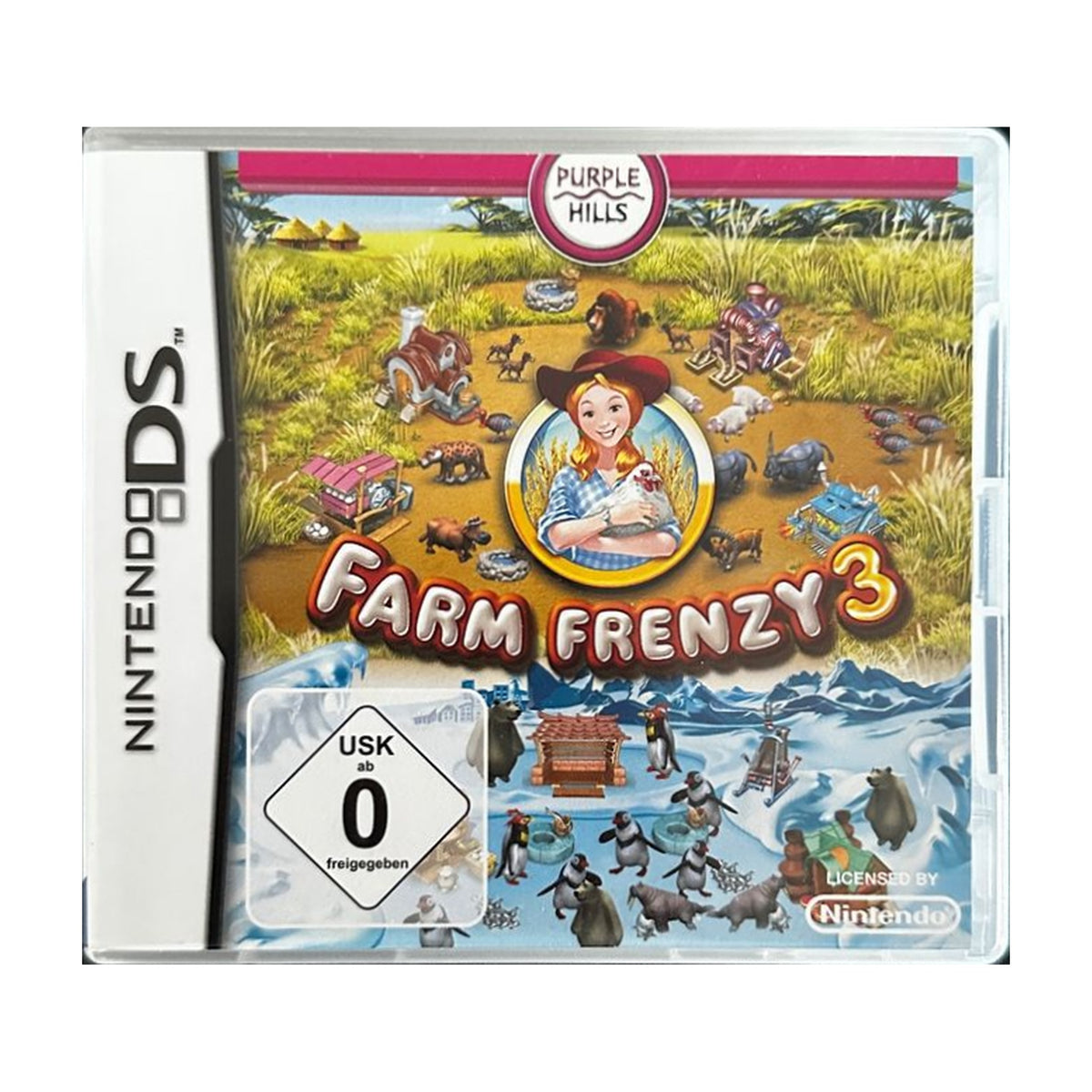 Farm Frenzy 3 - Nintendo DS Spiel – freigestelltes Hauptbild