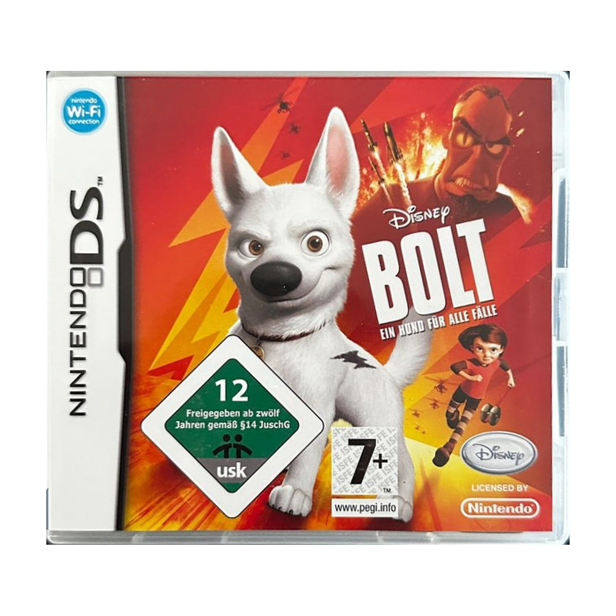 BOLT: Ein Hund für alle Fälle - Nintendo DS Spiel – freigestelltes Hauptbild