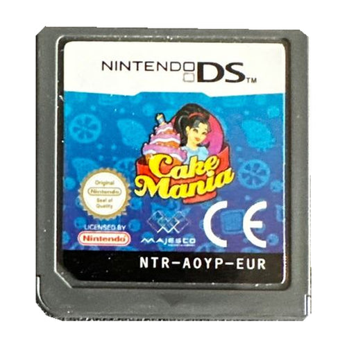 Cake Mania - Nintendo DS Spiel – freigestelltes Hauptbild