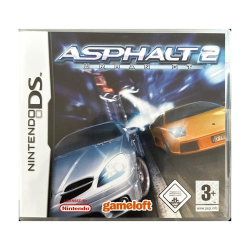 Asphalt: Urban GT 2 - Nintendo DS Spiel – freigestelltes Hauptbild