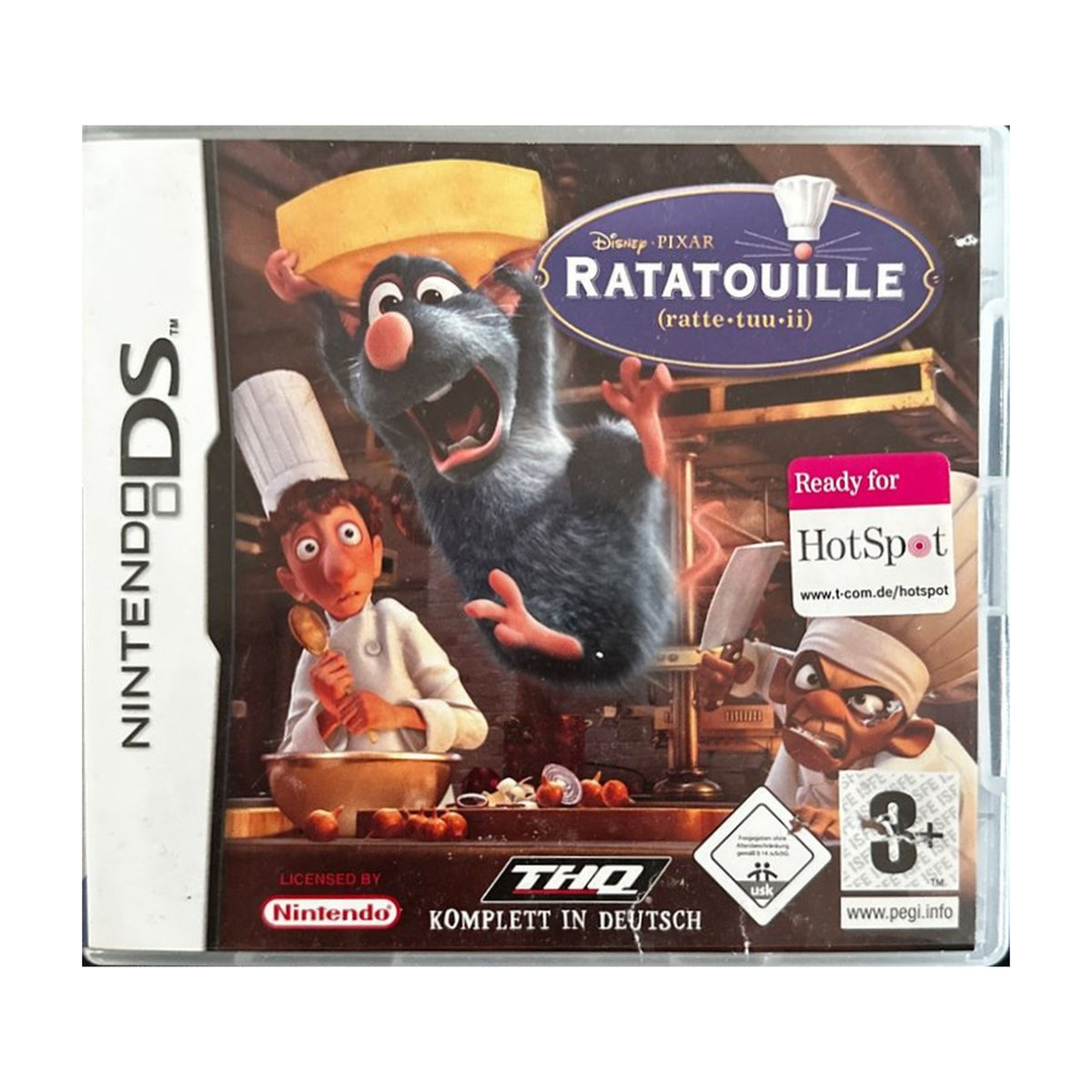 Ratatouille - Nintendo DS Spiel – freigestelltes Hauptbild