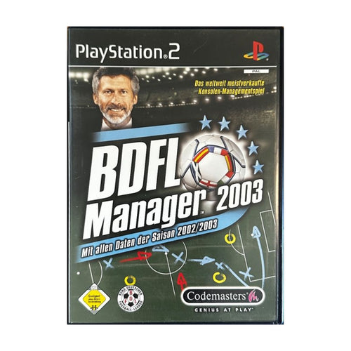 BDFL Manager 2003 - PS2 Spiel – freigestelltes Hauptbild