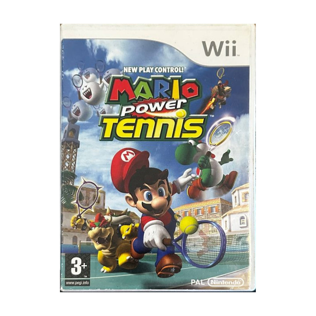 Mario Power Tennis - Nintendo Wii Spiel – freigestelltes Hauptbild