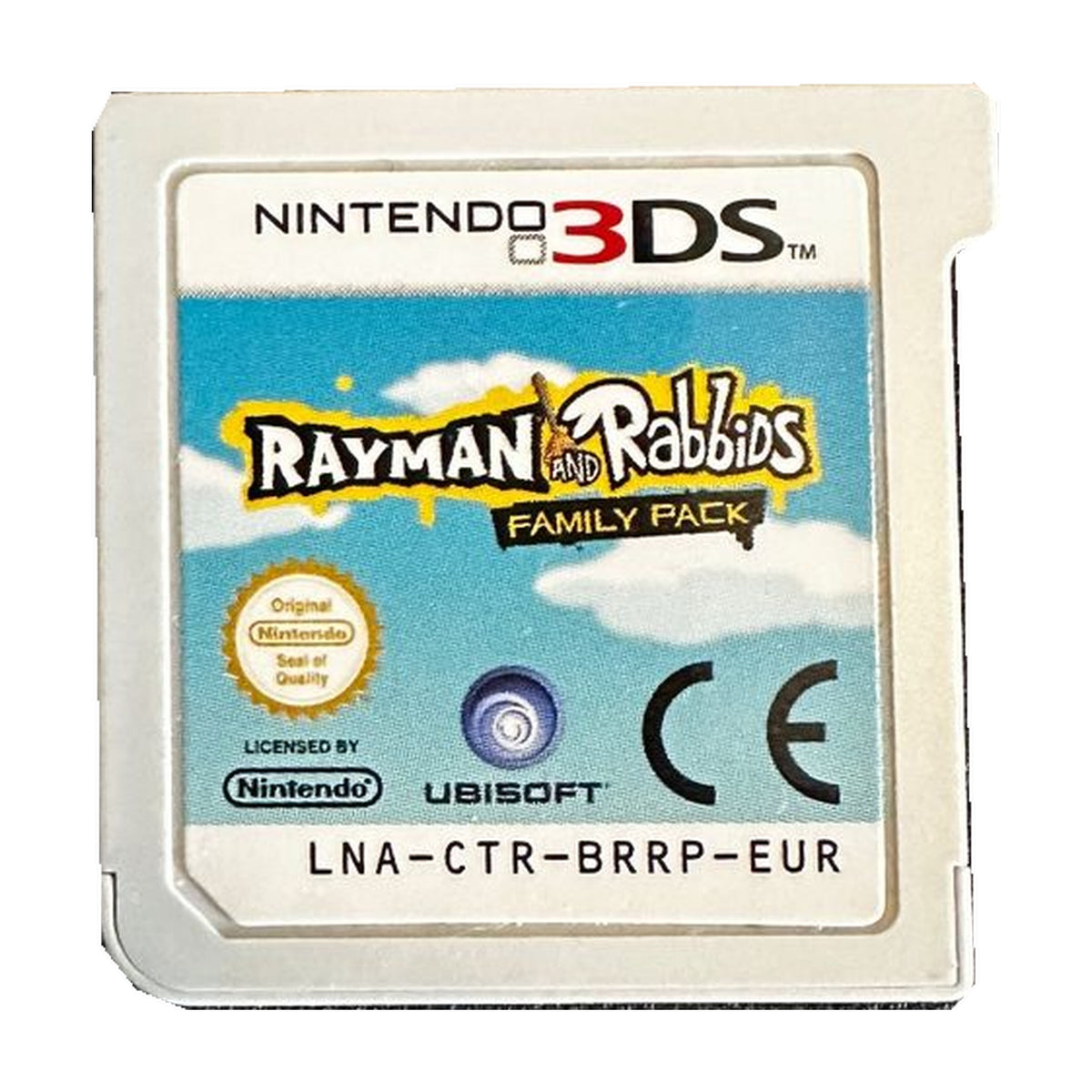 Rayman & Rabbids Family Pack - Nintendo 3DS Spiel – freigestelltes Hauptbild
