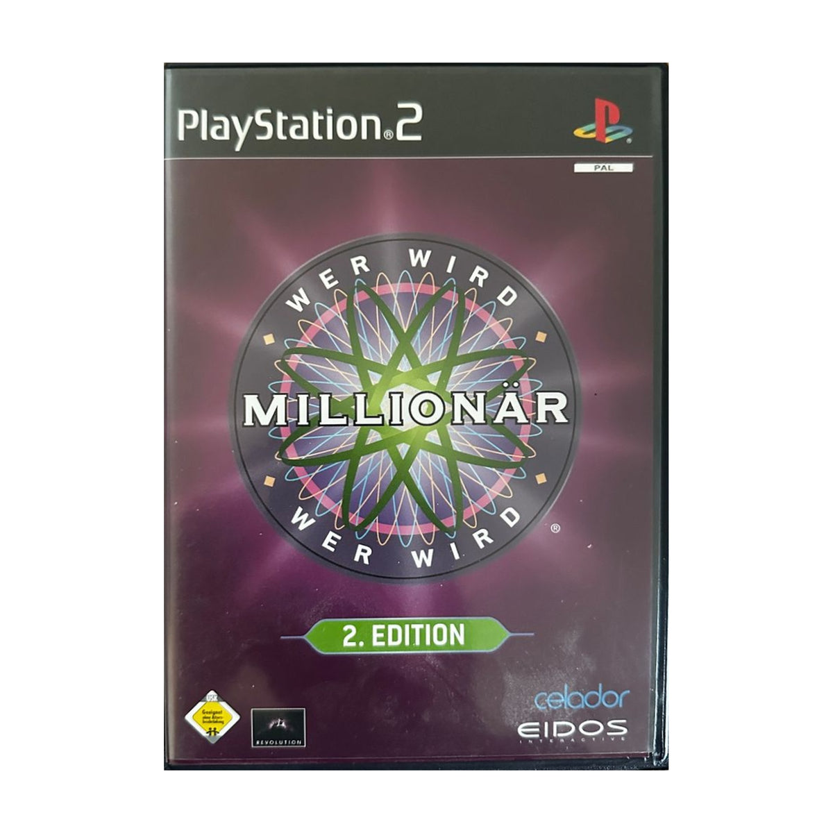 Wer Wird Millionär - PS2 Spiel – freigestelltes Hauptbild