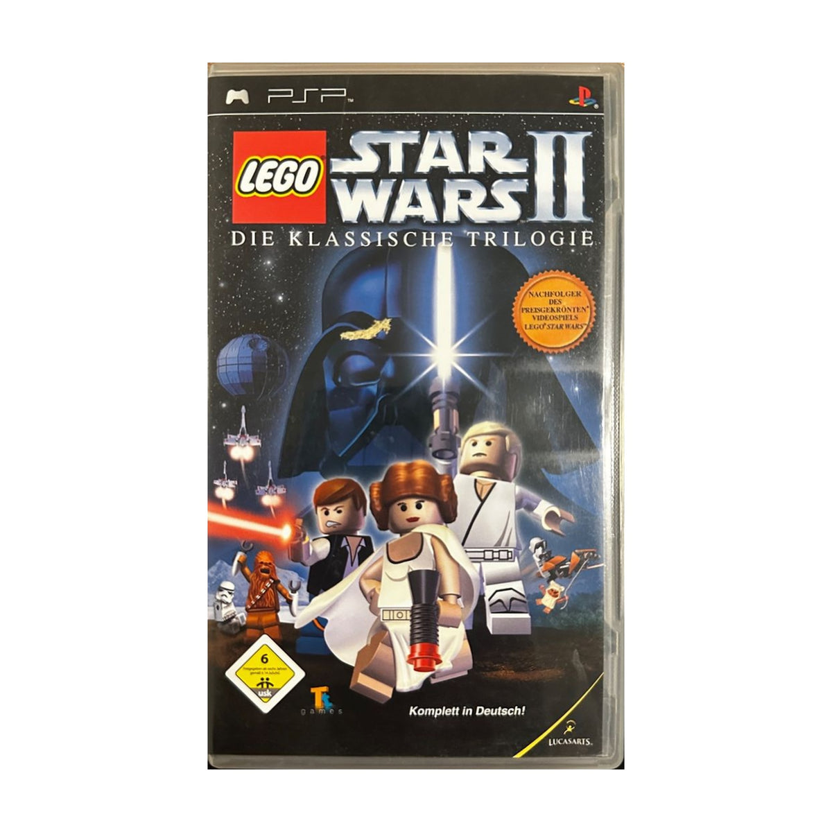 LEGO Star Wars II: Die klassische Trilogie - PSP Spiel – freigestelltes Hauptbild