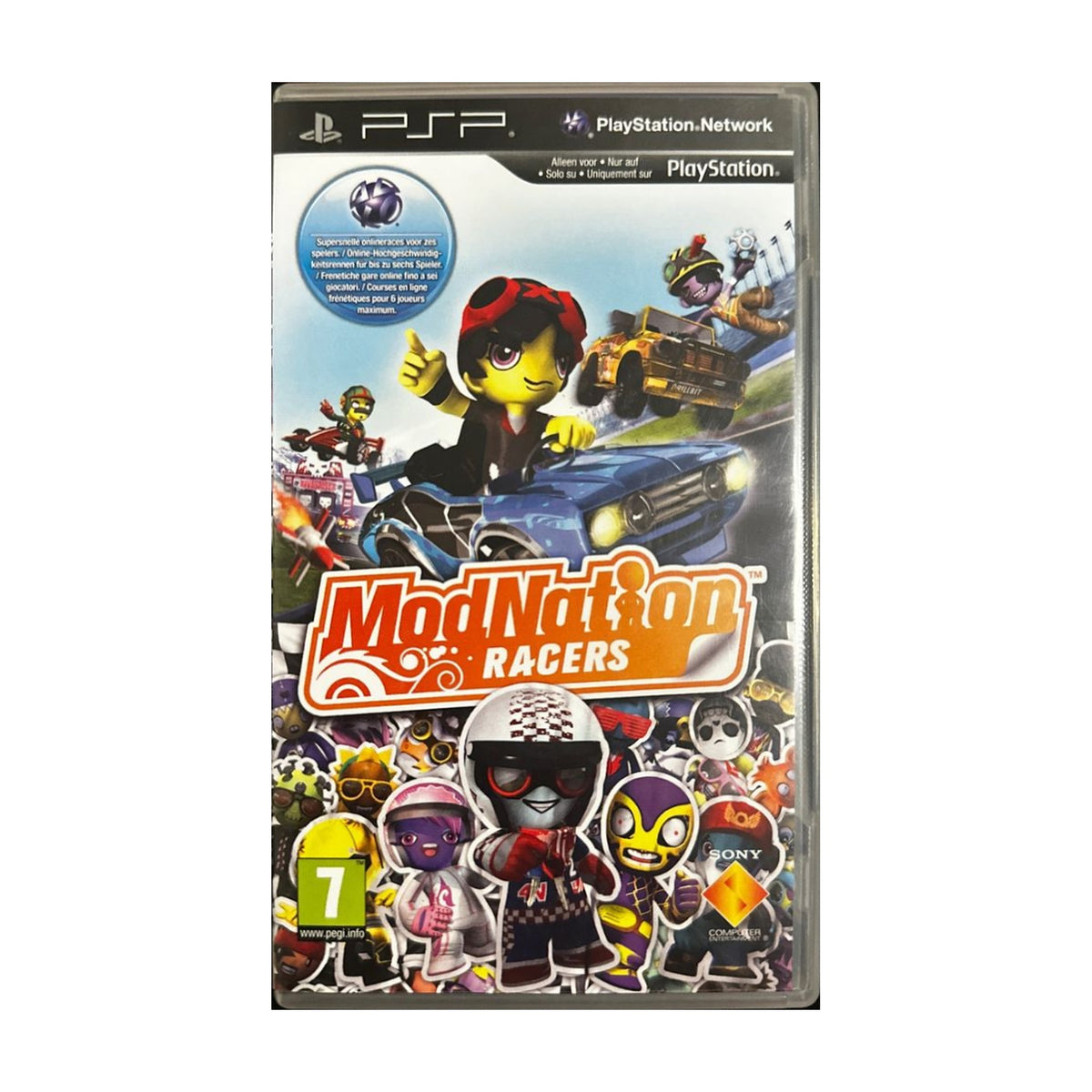 ModNation Racers - PSP Spiel – freigestelltes Hauptbild