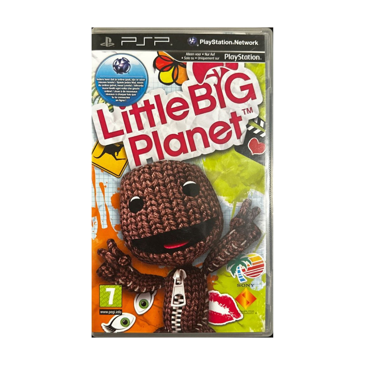 LittleBigPlanet - PSP Spiel – freigestelltes Hauptbild