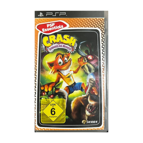 Crash Herrscher der Mutanten - PSP Spiel – freigestelltes Hauptbild