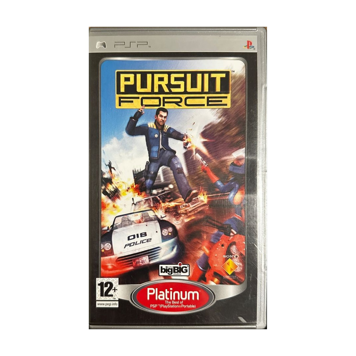 Pursuit Force - PSP Spiel – freigestelltes Hauptbild