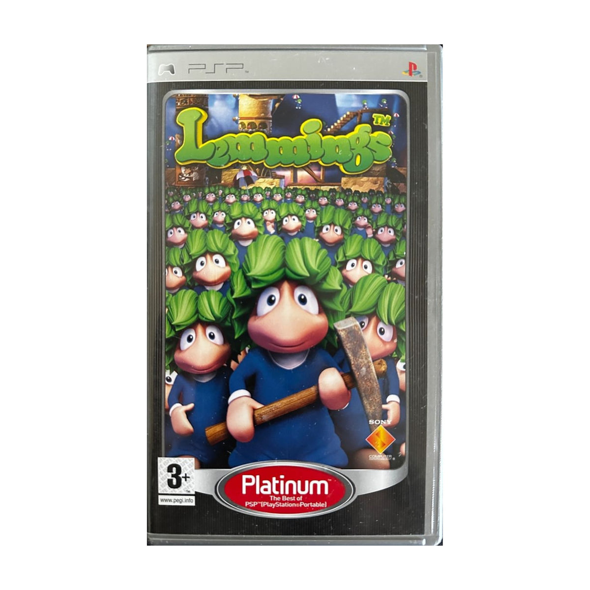 Lemmings - PSP Spiel – freigestelltes Hauptbild