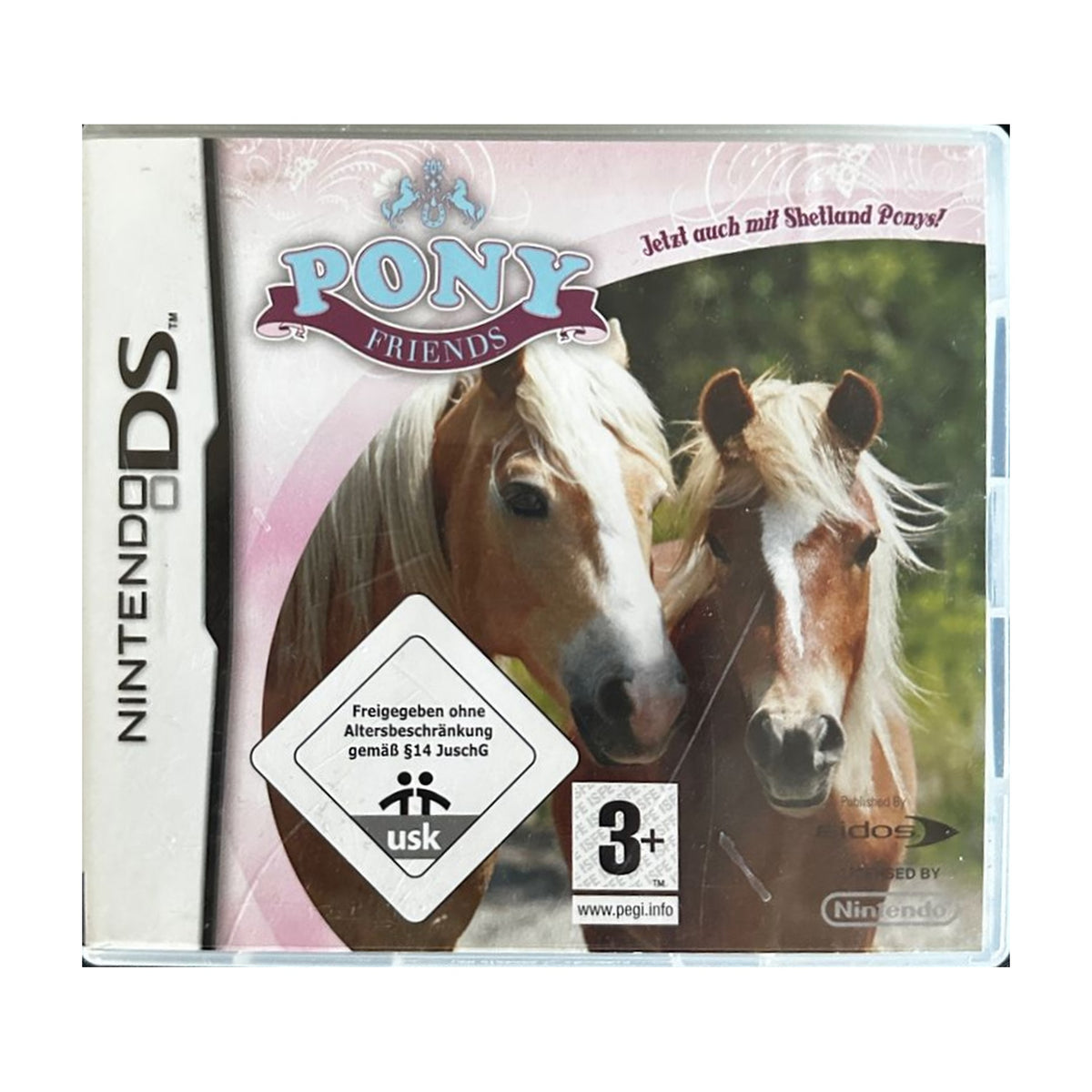 Pony Friends - Nintendo DS Spiel – freigestelltes Hauptbild