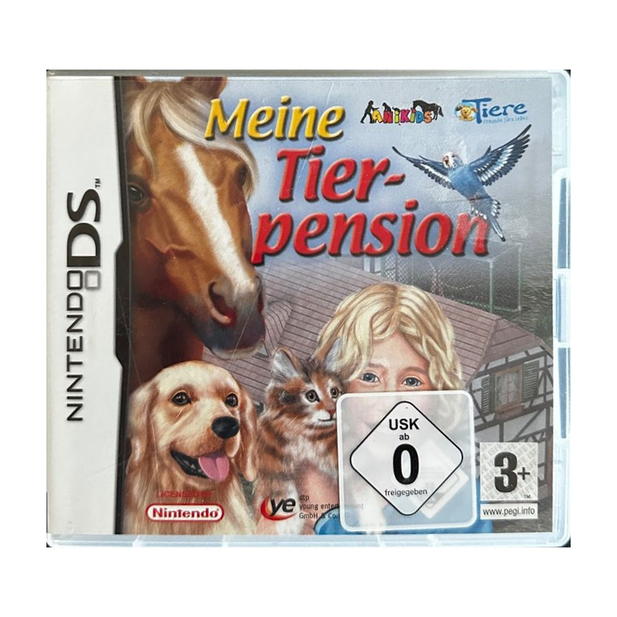 Meine Tierpension - Nintendo DS Spiel – freigestelltes Hauptbild