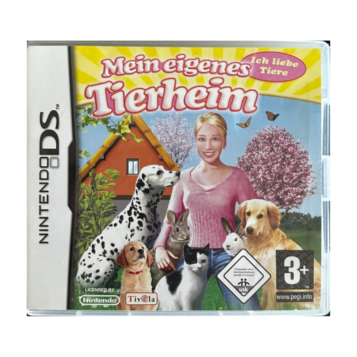 Mein eigenes Tierheim - Nintendo DS Spiel – freigestelltes Hauptbild