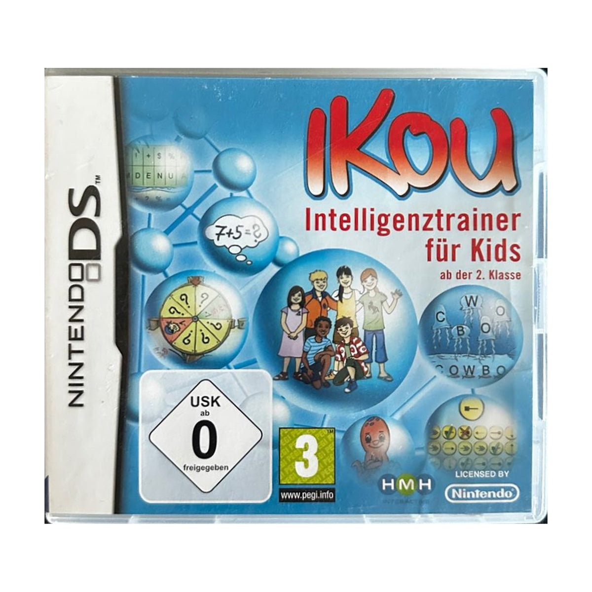 IKOU!: Intelligenztrainer für Kids - Nintendo DS Spiel – freigestelltes Hauptbild