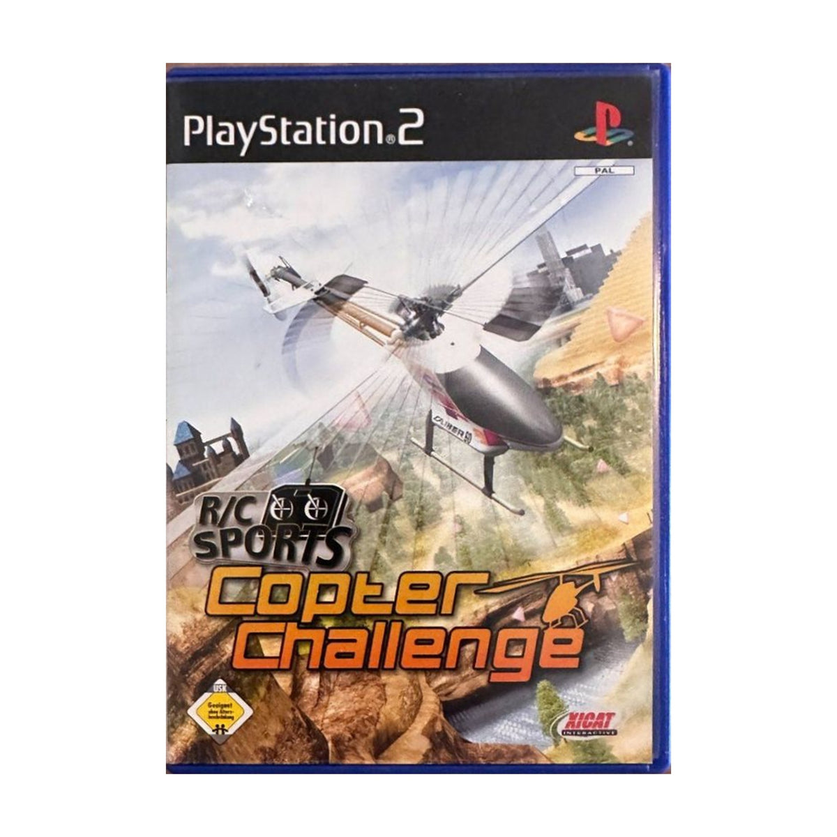 RC Sports: Copter Challenge - PS2 Spiel – freigestelltes Hauptbild