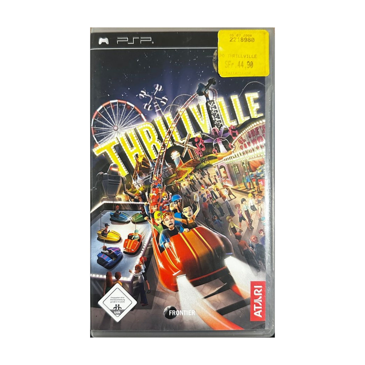 Thrillville - PSP Spiel – freigestelltes Hauptbild