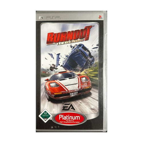 Burnout Legends - PSP Spiel – freigestelltes Hauptbild