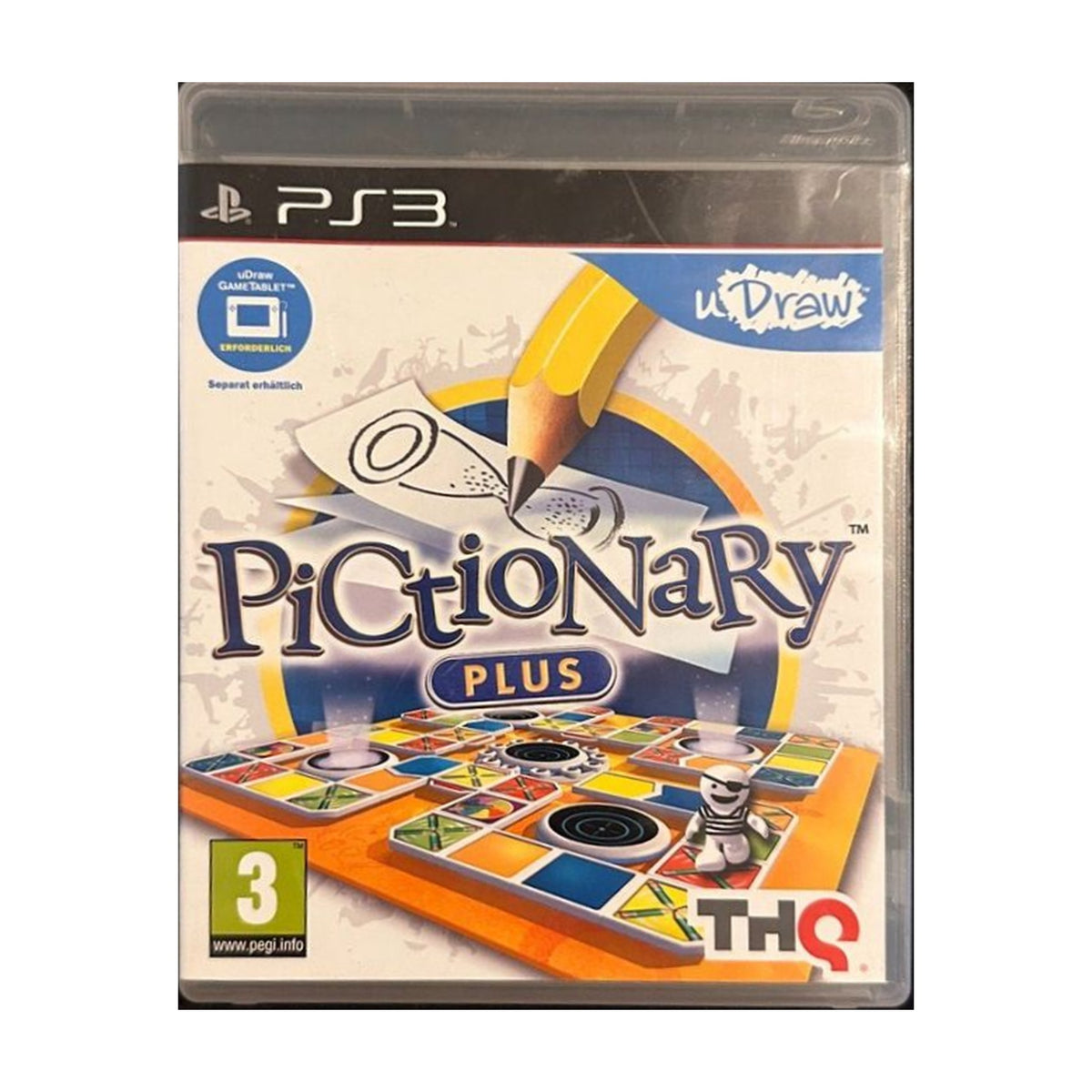 uDraw Pictionary Plus - PS3 Spiel – freigestelltes Hauptbild