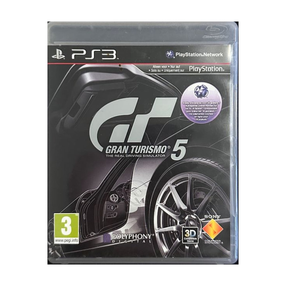 Gran Turismo 5 Collector's Edition - PS3 Spiel – freigestelltes Hauptbild