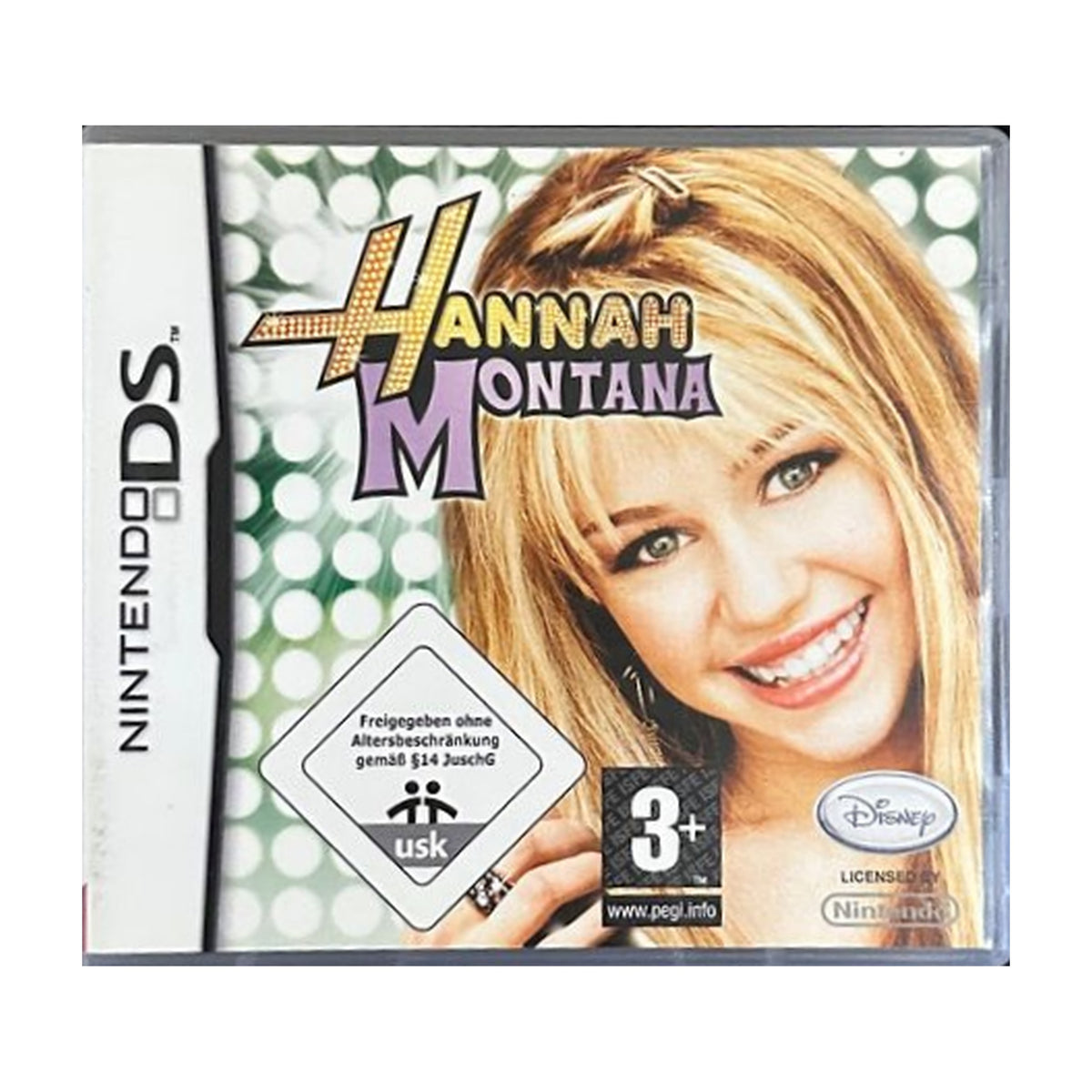 Hannah Montana - Nintendo DS Spiel – freigestelltes Hauptbild