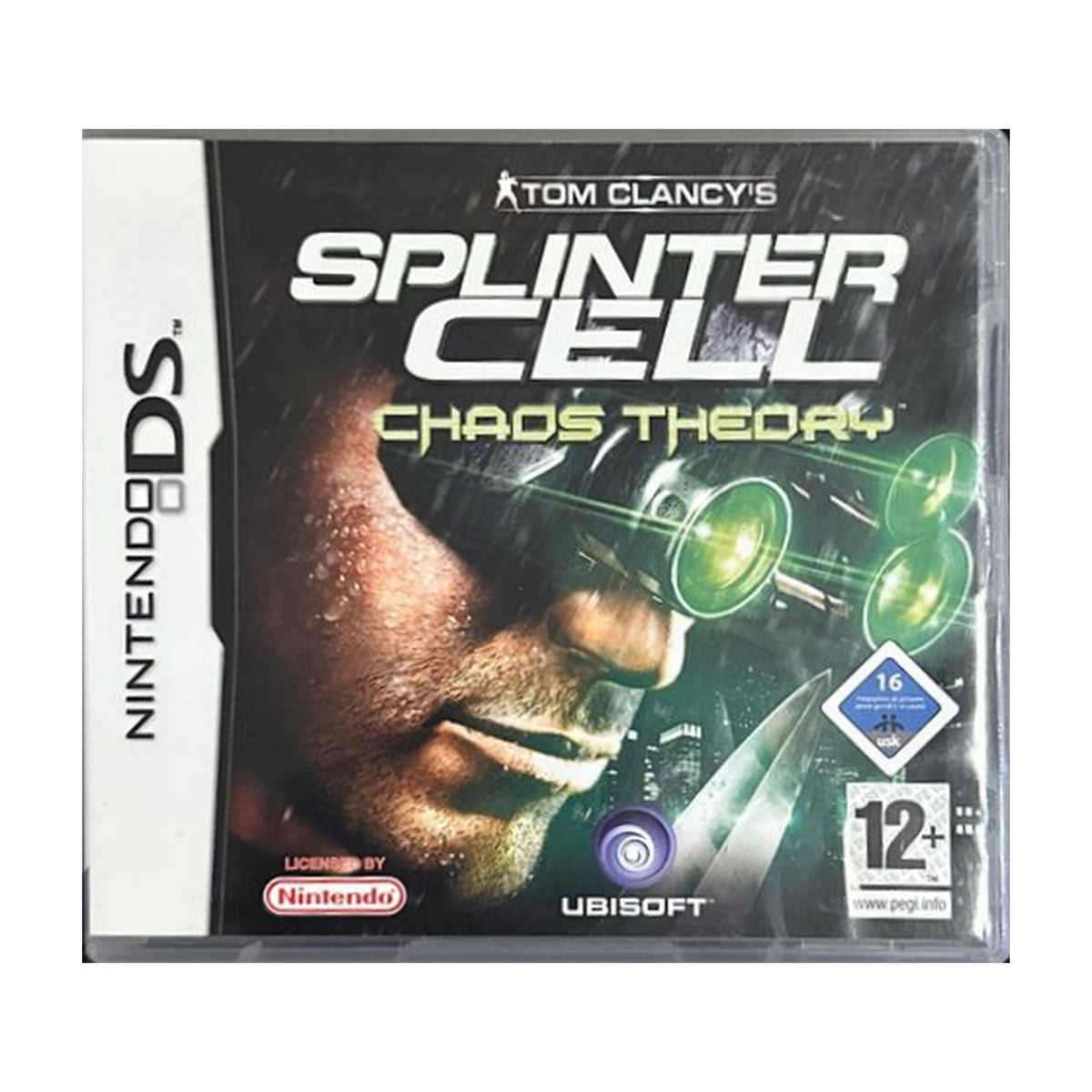 Tom Clancy's Splinter Cell: Chaos Theory - Nintendo DS Spiel – freigestelltes Hauptbild