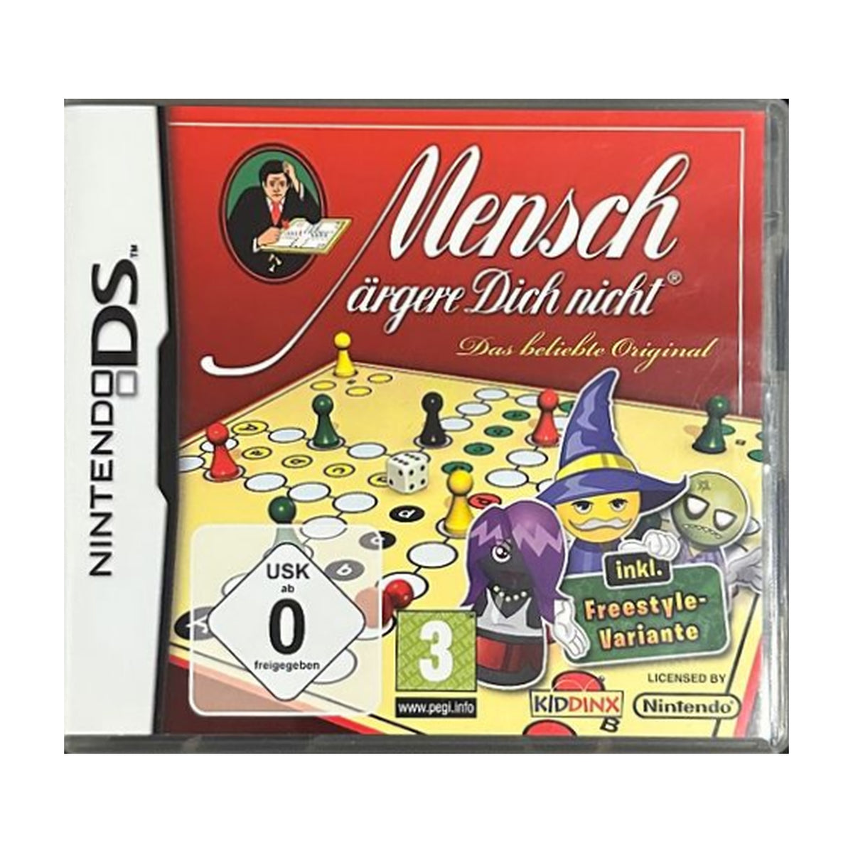 Mensch ärgere Dich nicht! - Nintendo DS Spiel – freigestelltes Hauptbild