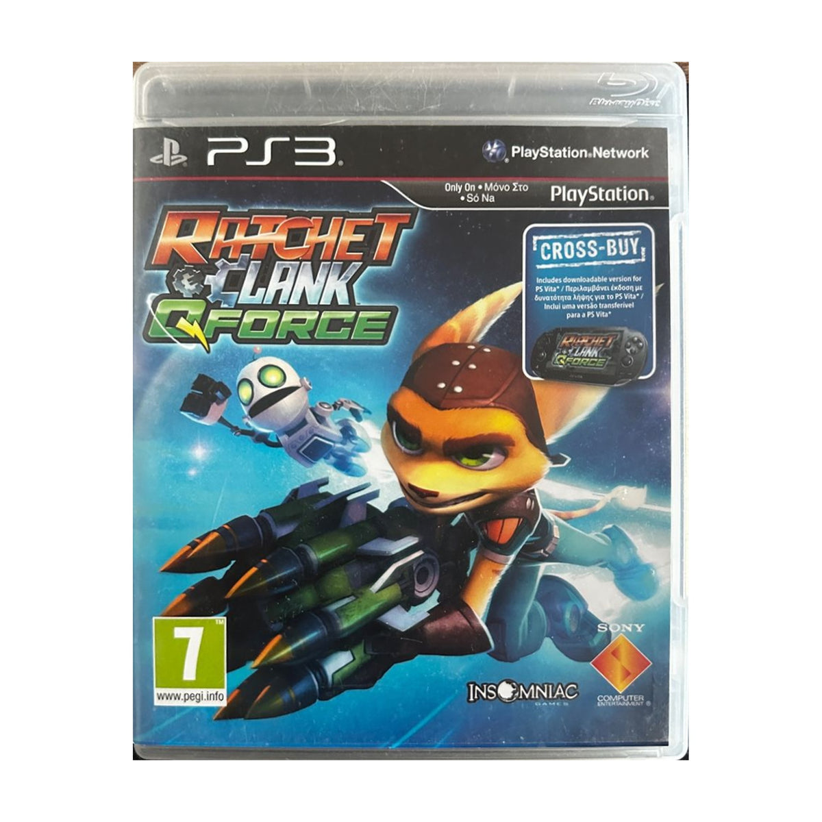 Ratchet & Clank QForce [English] - PS3 Spiel – freigestelltes Hauptbild
