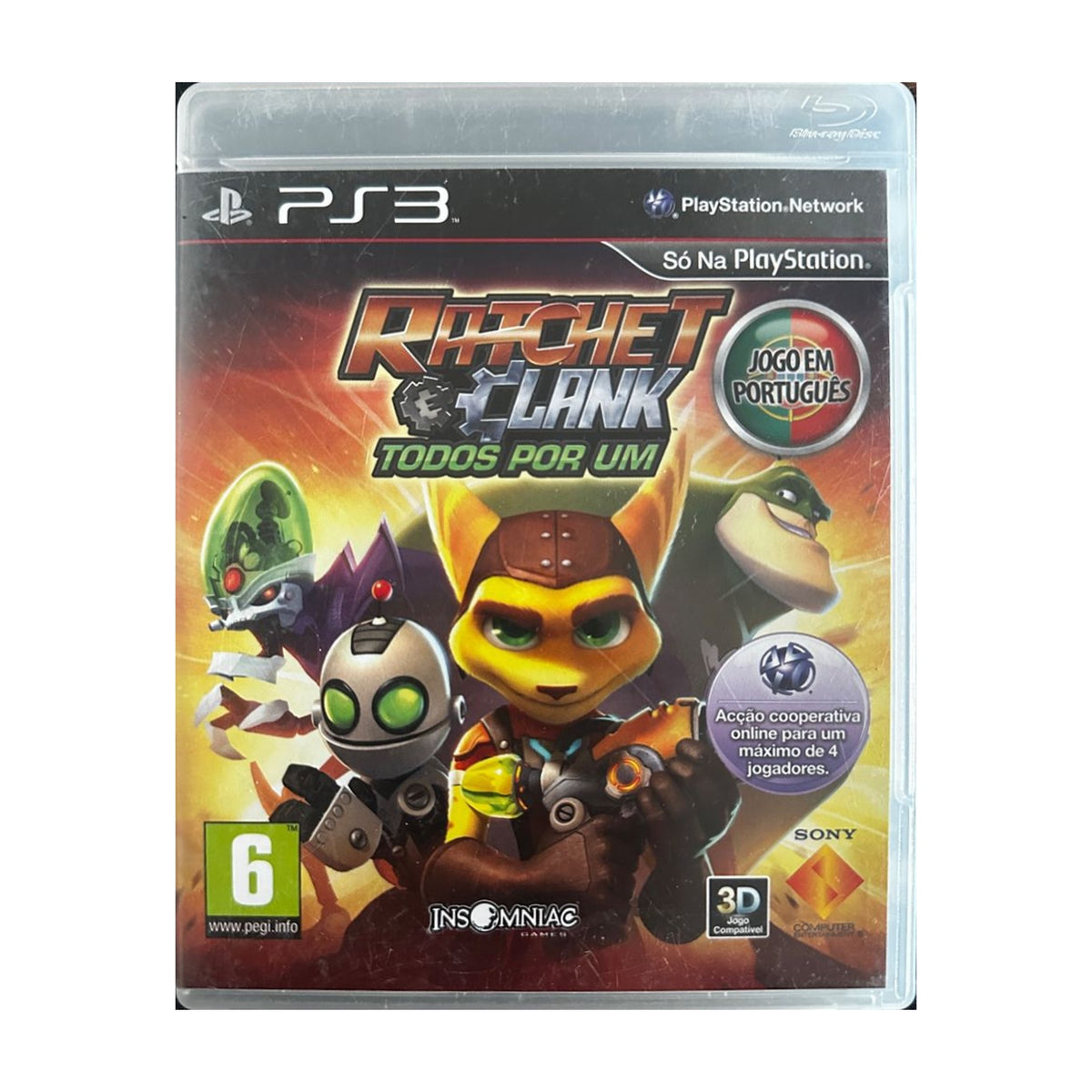 Ratchet & Clank All 4 One [Portuguiesisch] - PS3 Spiel – freigestelltes Hauptbild