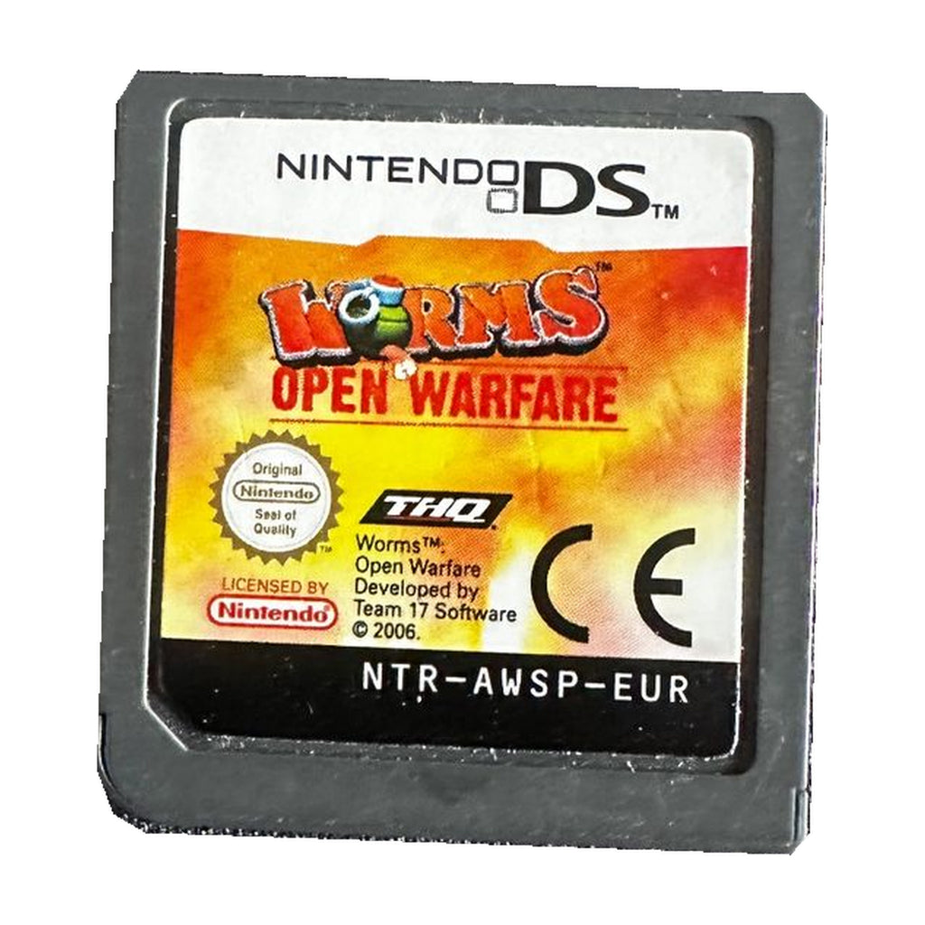 Worms Open Warfare - Nintendo DS Spiel – freigestelltes Hauptbild