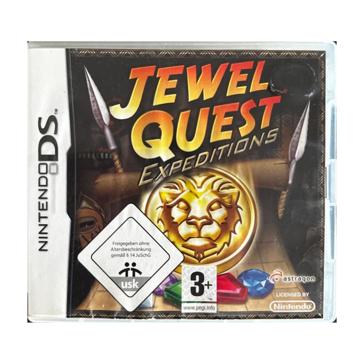 Jewel Quest: Expeditions - Nintendo DS Spiel – freigestelltes Hauptbild