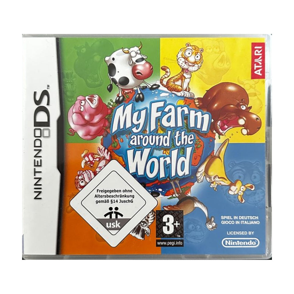 My Farm around the World - Nintendo DS Spiel – freigestelltes Hauptbild
