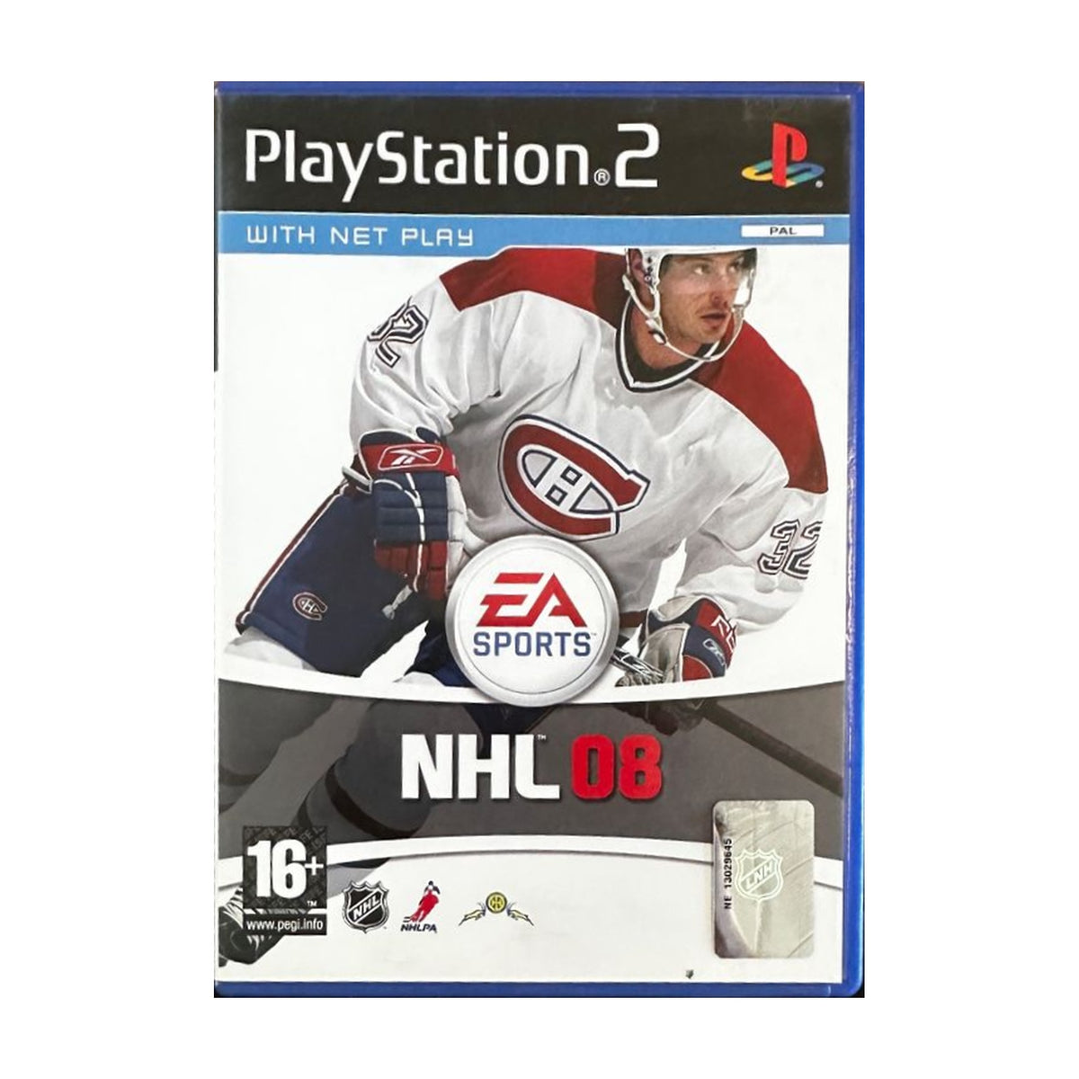 NHL 08 - PS2 Spiel – freigestelltes Hauptbild