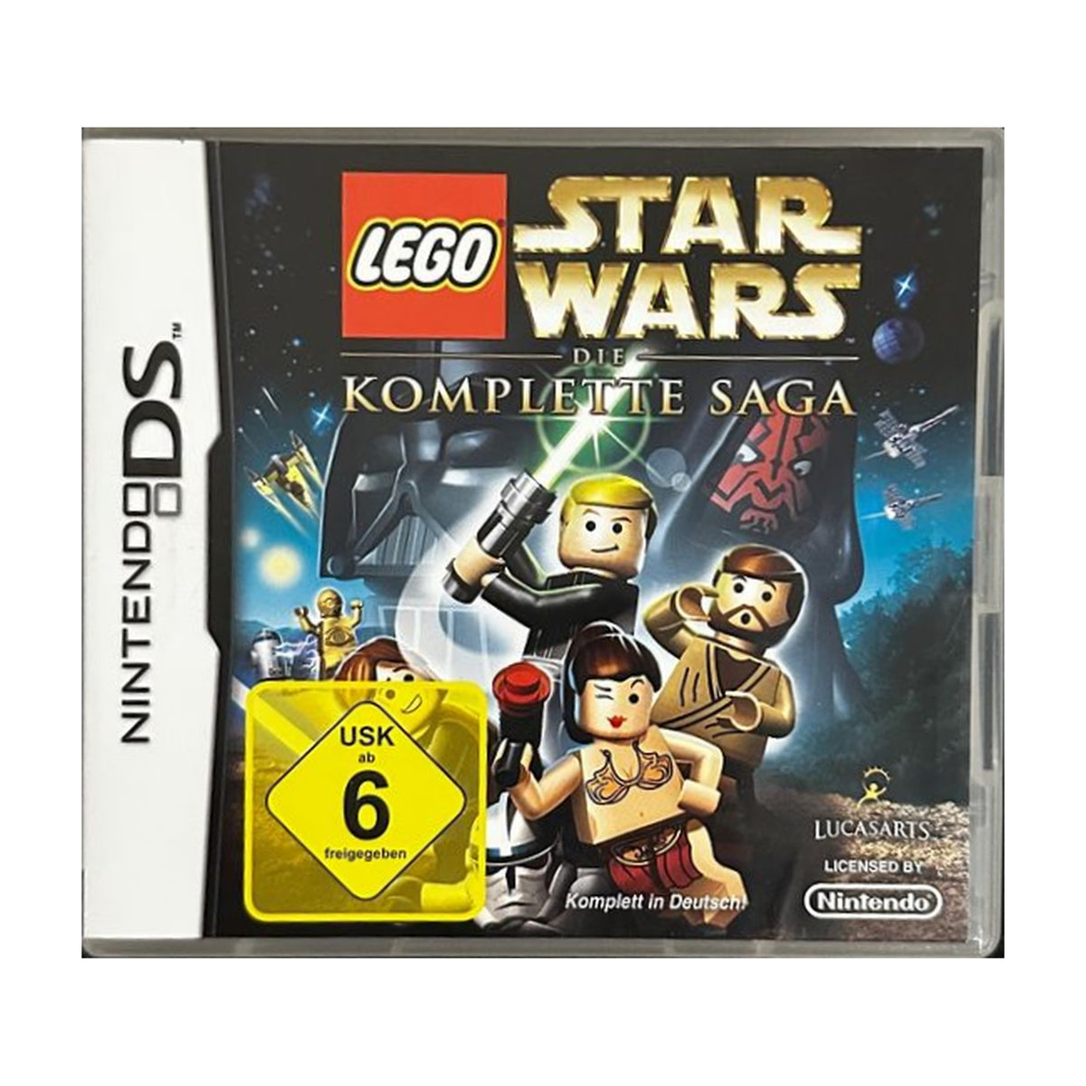 LEGO Star Wars: Die komplette Saga - Nintendo DS Spiel – freigestelltes Hauptbild