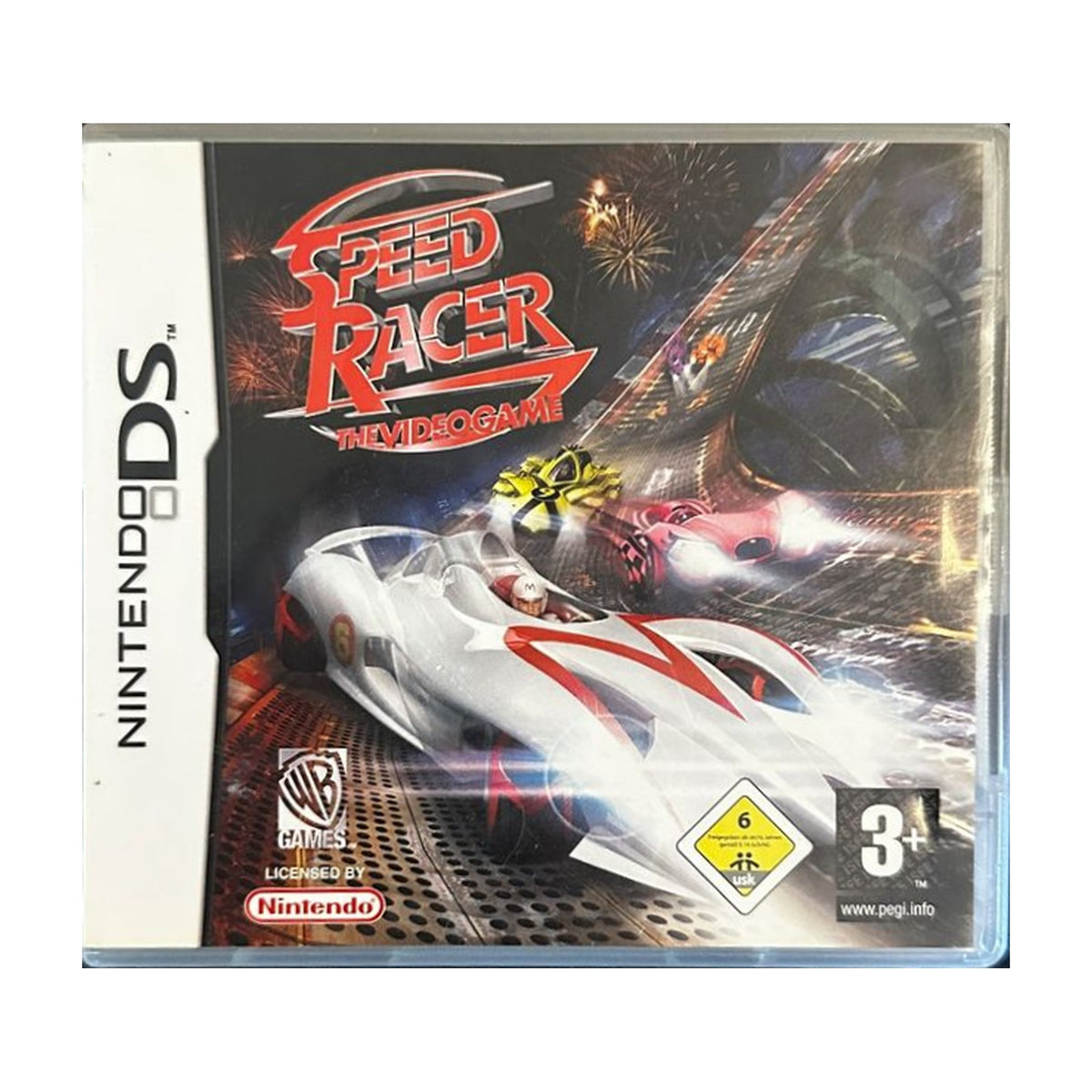 Speed Racer - Nintendo DS Spiel – freigestelltes Hauptbild