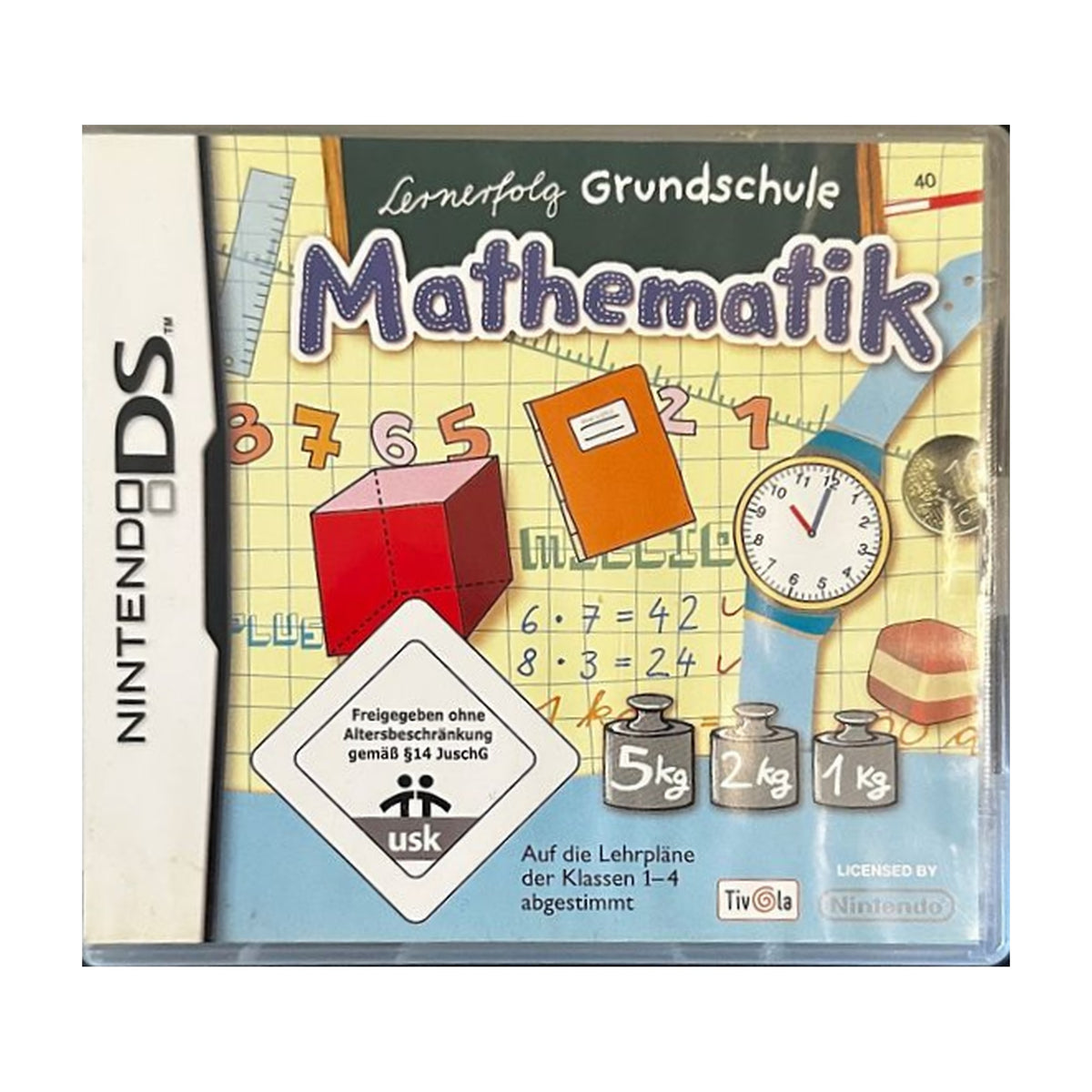 Mathematik: Lernerfolg Grundschule - Nintendo DS Spiel – freigestelltes Hauptbild