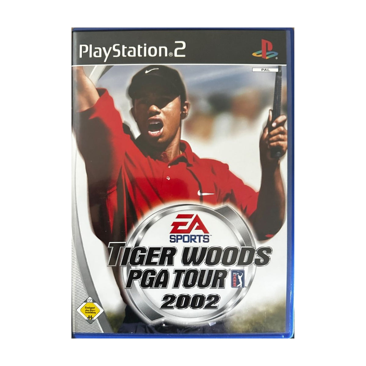 Tiger Woods PGA Tour 2002 - PS2 Spiel – freigestelltes Hauptbild