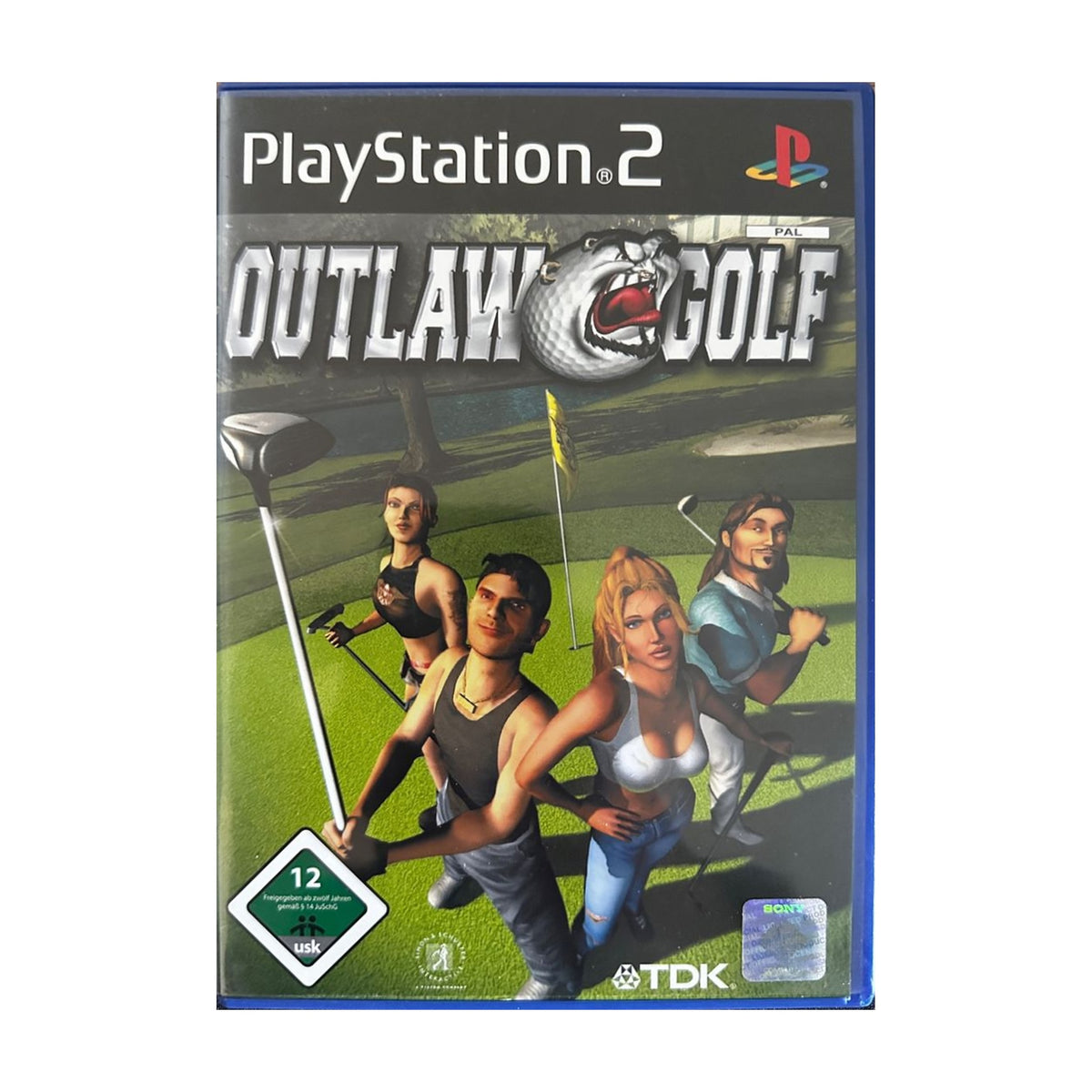 Outlaw Golf - PS2 Spiel – freigestelltes Hauptbild