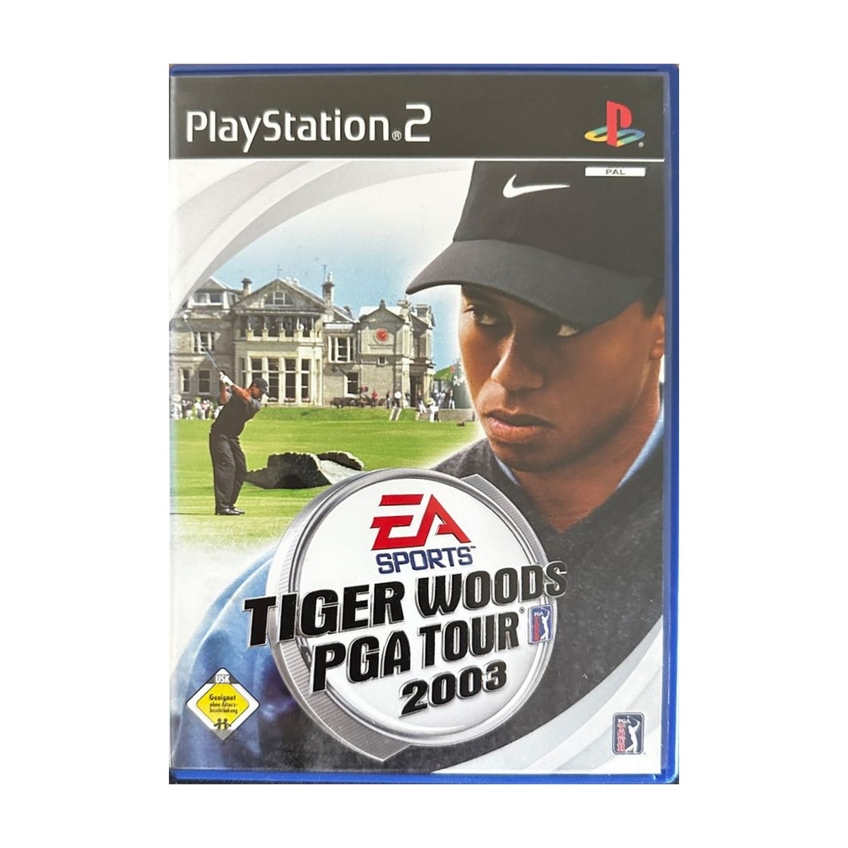 Tiger Woods PGA Tour 2003 - PS2 Spiel – freigestelltes Hauptbild