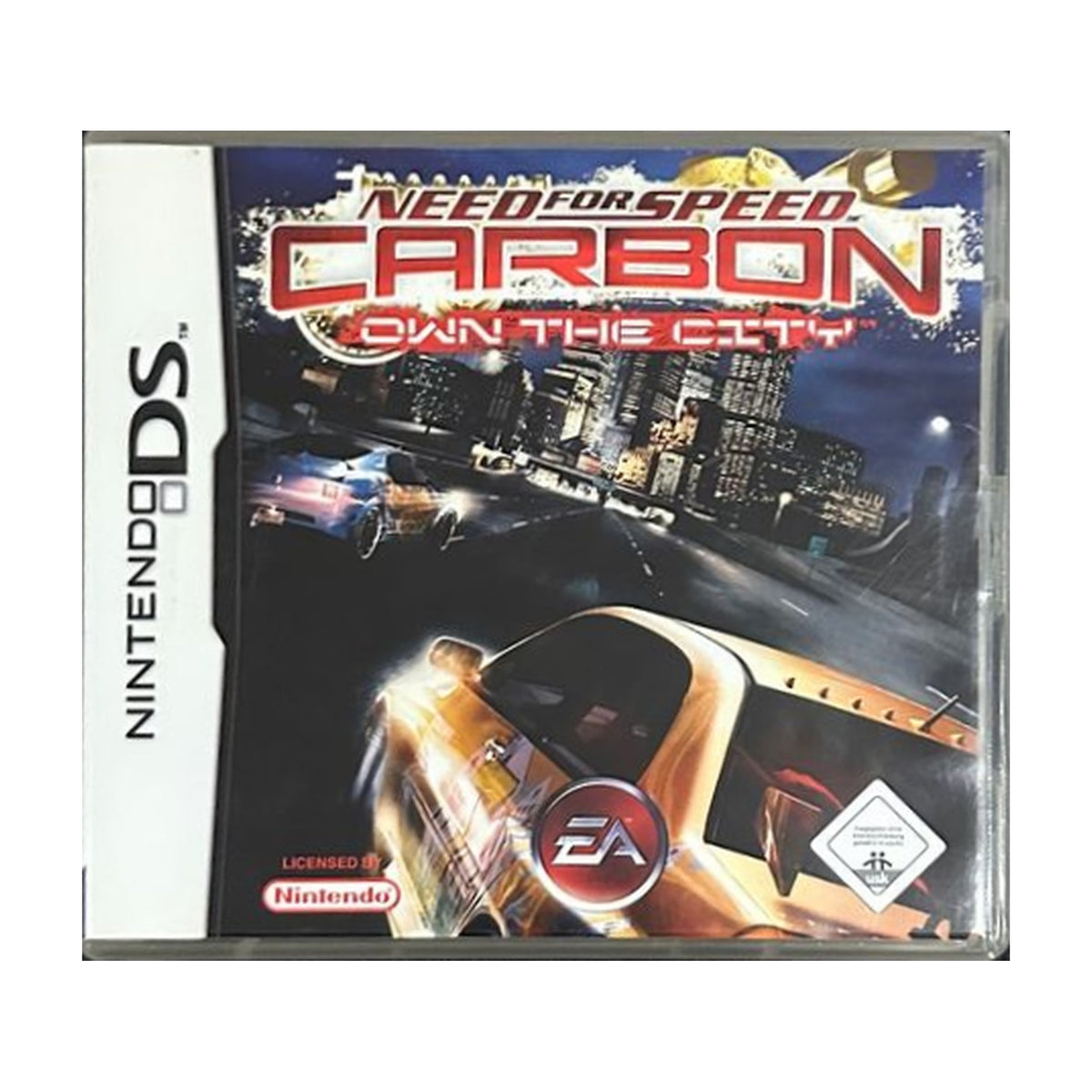 Need for Speed Carbon: Own the City - Nintendo DS Spiel – freigestelltes Hauptbild