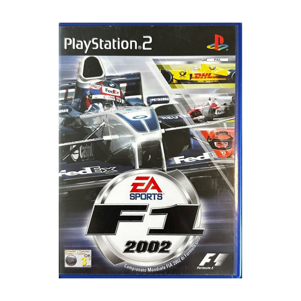 F1 2002 - PS2 Spiel – freigestelltes Hauptbild