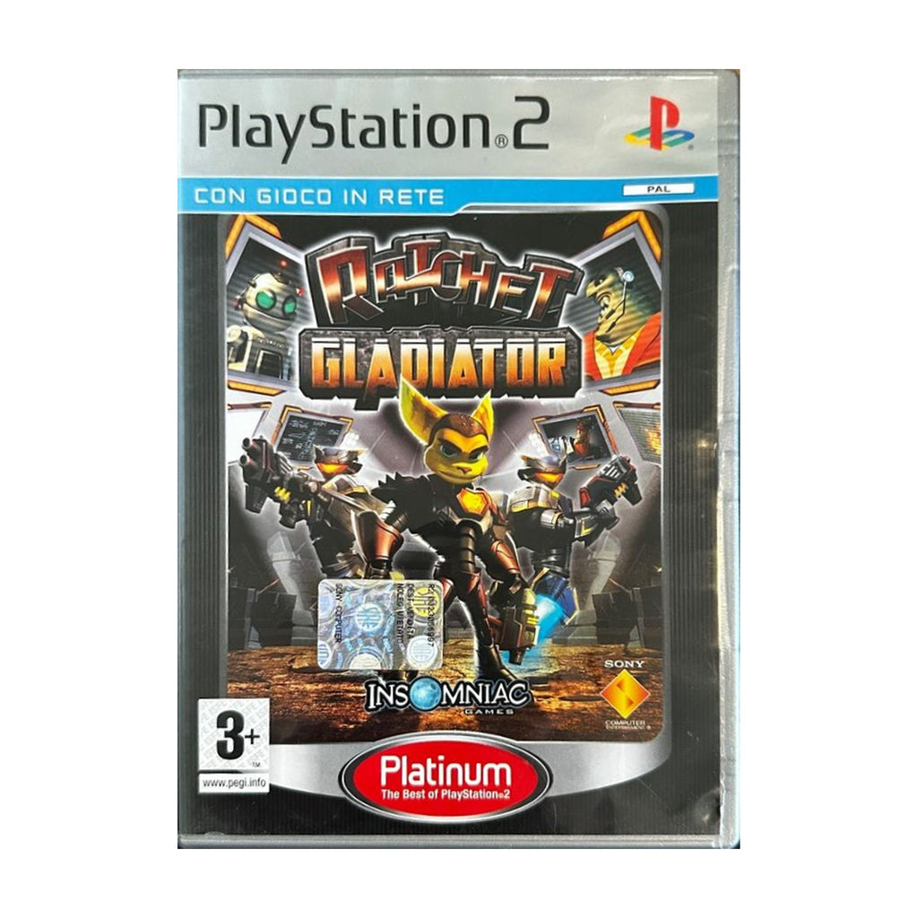 Ratchet: Gladiator - PS2 Spiel – freigestelltes Hauptbild