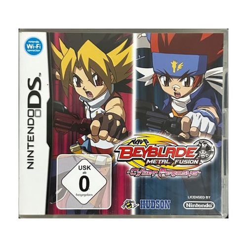 Beyblade Metal Fusion Cyber Pegasus - Nintendo DS Spiel – freigestelltes Hauptbild