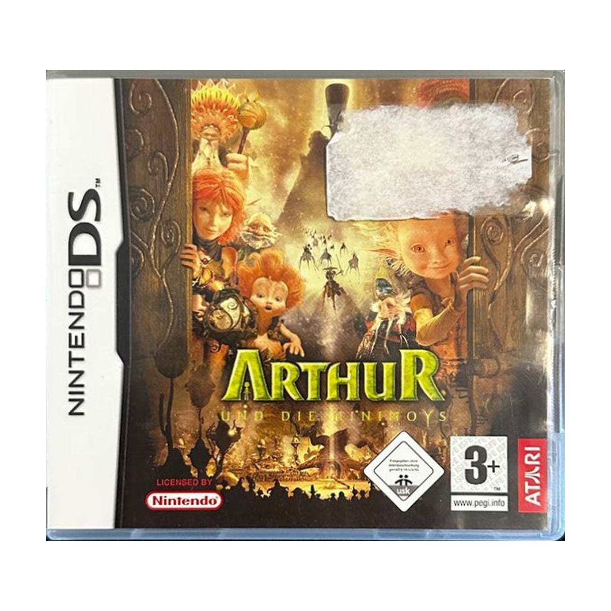 Arthur und die Minimoys - Nintendo DS Spiel – freigestelltes Hauptbild
