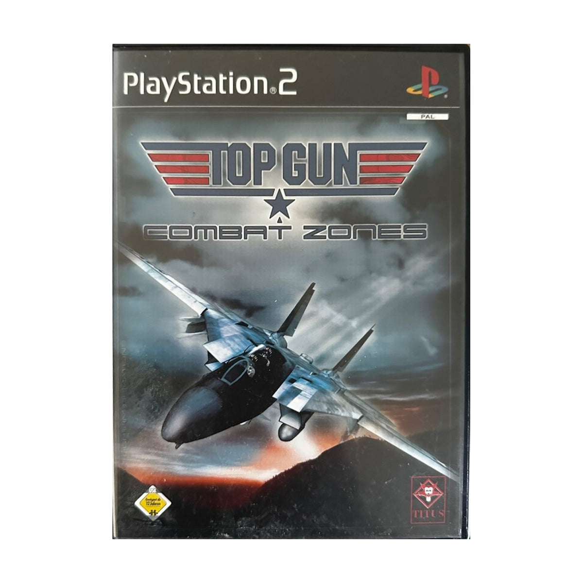 TOP GUN Combat zones - PS2 Spiel – freigestelltes Hauptbild